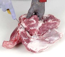 Diced Shoulder 90% VL Meat Cut Spec Step 3